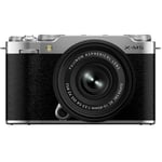 Fujifilm X-M5 + XC 15-45/3.5-5.6 OIS PZ -systemkamera, silver