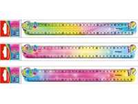 Pbs Connect Rainbow Elastisk Linjal 30Cm Keyroad P24 Mix Pris Per 1 St