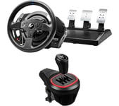 Thrustmaster T300RS GT Edition Racing Wheel & Pedals & TH8S Shifter Bundle