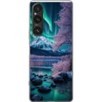 Sony Xperia 1 VI Genomskinligt Skal Norrsken