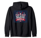 God bless America Speech Costume for Boys and Girls Zip Hoodie