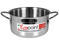 Home Ecopoint Cocotte INOX Deux Anses Cm 30 Marmite