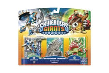 Figurine Skylanders : Giants - Chop Chop + Shroom Boom + Dragonfire Cannon