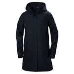 Helly Hansen Aden Long, sadetakki, nainen, laivasto