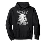 E-Scooter Tracks & Campfire Snacks Pullover Hoodie