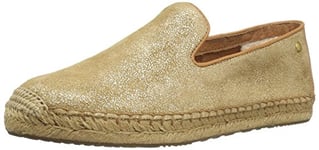 UGG Women's Sandrinne Ii Metallic Fashion Sneaker Gold Size: 4 UK