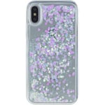 coque protection antichoc paillette crystal pour apple iphone X / XS hard case