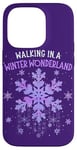 iPhone 14 Pro Walking In A Winter Wonderland Tie Dye Snowflake Christmas Case