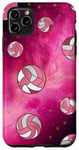 Coque pour iPhone 11 Pro Max Volleyballballon-rose esthétique femmes filles