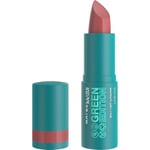 Maybelline New York - Rouge à Lèvres Satiné & Pigmenté - Enrichi en Beurre de Cacao - 86% d'Ingrédients d'Origine Naturelle - Formule Vegan - Butter Cream Green Edition - Teinte : Glacier (11)