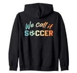 North America we call it soccer ball boy girl 2026 football Zip Hoodie