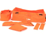 Fuxtec - Set complet tissu orange chariot City Cruiser