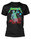 Metallica 'hammer Of Justice For All' T-shirt - & Official