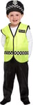 Police Cop Officer Boys Fancy Dress Emergency Services Age 3yr Childrens Costum