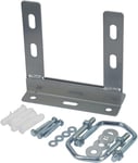 TV Aerial Wall Mount Bracket 6" x 6" SLx Aerial Bracket Wall Fixing Kit, 152mm