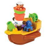 TOMY E71602 Toomies Pirate Ship Bath Toy - Fun Floating Toy for Toddlers