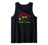 Merry Christmas from the Trumpet Crew Band Member Musician Tank Top