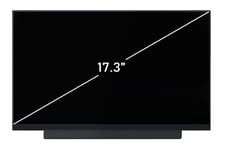 17.3" COMPAQ HP 17-CN0041NA LED FHD MATTE AG DISPLAY SCREEN PANEL 30 PIN