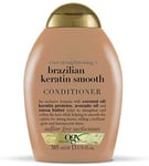 OGX Brazilian Keratin Smooth Conditioner for Dry Hair, 385ml,OGX Brazilian Kera