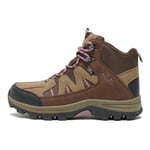 Peter Storm WoMens Buxton Waterproof Walking & Hiking Mid Boot with StormGrip Outsole - Brown - Size UK 8