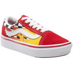 Baskets enfant Vans  Uy Comfycush Old Skool (Flame)