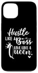 iPhone 13 I am the Boss Queen Mom Hustle Like a Boss Live Like a Queen Case