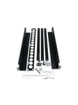 1U Fixed 19" Adjustable Depth Universal Server Rack Rails