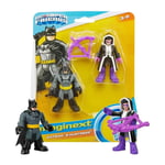 Fisher Price DC Super Friends Batman Imaginext - Batman + Huntress 2.5 inch