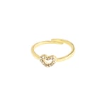 PILGRIM Lulu Crystal Ring Guld 632312064