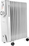 Oil Filled Radiator Free Standing – Heaters for Home Low Energy – Electric Heate