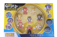 Heroes of Gu Jit Zu SONIC THE HEDGEHOG Minis 8 Figure Pack