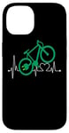 iPhone 14 E-bike Heartbeat Funny Electric Bicycle Green Energy Case