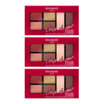 Bourjois Coup De Coeur Volume Glamour Eyeshadow Palette - 01 Intense Look x3