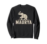 Maurya Ancient India War Elephant Mauryan Empire Sweatshirt