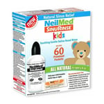NeilMed Sinus Rinse Kids Nasal Irrigation Premixed 60 Sachets & Bottle Age 4+
