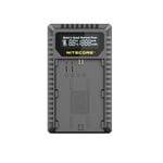 Nitecore UCN3 USB Battery Charger Compatible with LP-E6N Camera Batteries