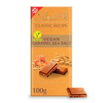 Lindt CLASSIC RECIPE Salted Caramel Vegan Chocolate Bar, 100g – Smooth Vegan Salted Caramel Chocolate