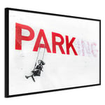 Plakat - Park-ing - 90 x 60 cm - Sort ramme