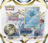 Pokémon TCG - Sword & Shield Silver Tempest 3-pack Blister - Manaphy