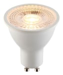 Saxby 114566 4.8w LED GU10 Bulb, 2700K, dimmable, 350lm, 38° beam