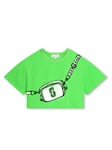 Marc Jacobs T-Shirt Court À Manches Courtes Avec Imprimé Sac Vert Fluo