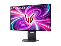 Lg Ultragear 32Gs95ux-B - Oled-Skjerm - Gaming - 32" (31.5" Synlig) - 3840 X 2160 4K Uhd (2160P) @ 480 Hz - 275 Cd/M² - 1500000:1 - Displayhdr 400 True Black - 0.03 Ms - 2Xhdmi, Displayport - Høyttalere