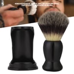 Black Acrylic Shaving Brush Holder Support Beard Stand