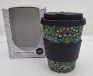 Ecoffee Cup Reusable Eco-Friendly Plant Based Coffee Cup Blackthorn - 350ml NEW