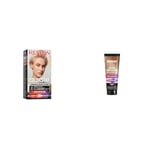 Lot de 2 produits Revlon ColorStay : Coloration Permanente N1 Blond Ultra Clair Cendré et Masque Booster de Couleur Blond, Coloration Temporaire