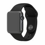 Genuine Original Apple Watch Strap 38mm / 40mm / 41mm Black Sport Band MJ4F2ZM/A