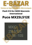 Puce MX25L512E Flash 512 Ko CMOS Macronix Station d'accueil Hdmi Nintendo Switch