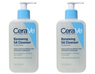 CeraVe SA Smoothing Cleansing for Face and Body, for Dry, Rough and Uneven Sk...