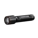 Lampe de poche LED compacte Ledlenser P5R Core, 500 lumens, rechargeable batterie lithium 14500, étanche IP68, portée de 250m, Constant Light, câble de charge USB aimanté, lumière flash