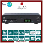 Récepteur HD FRANSAT Triax THR 7610 & Carte FRANSAT